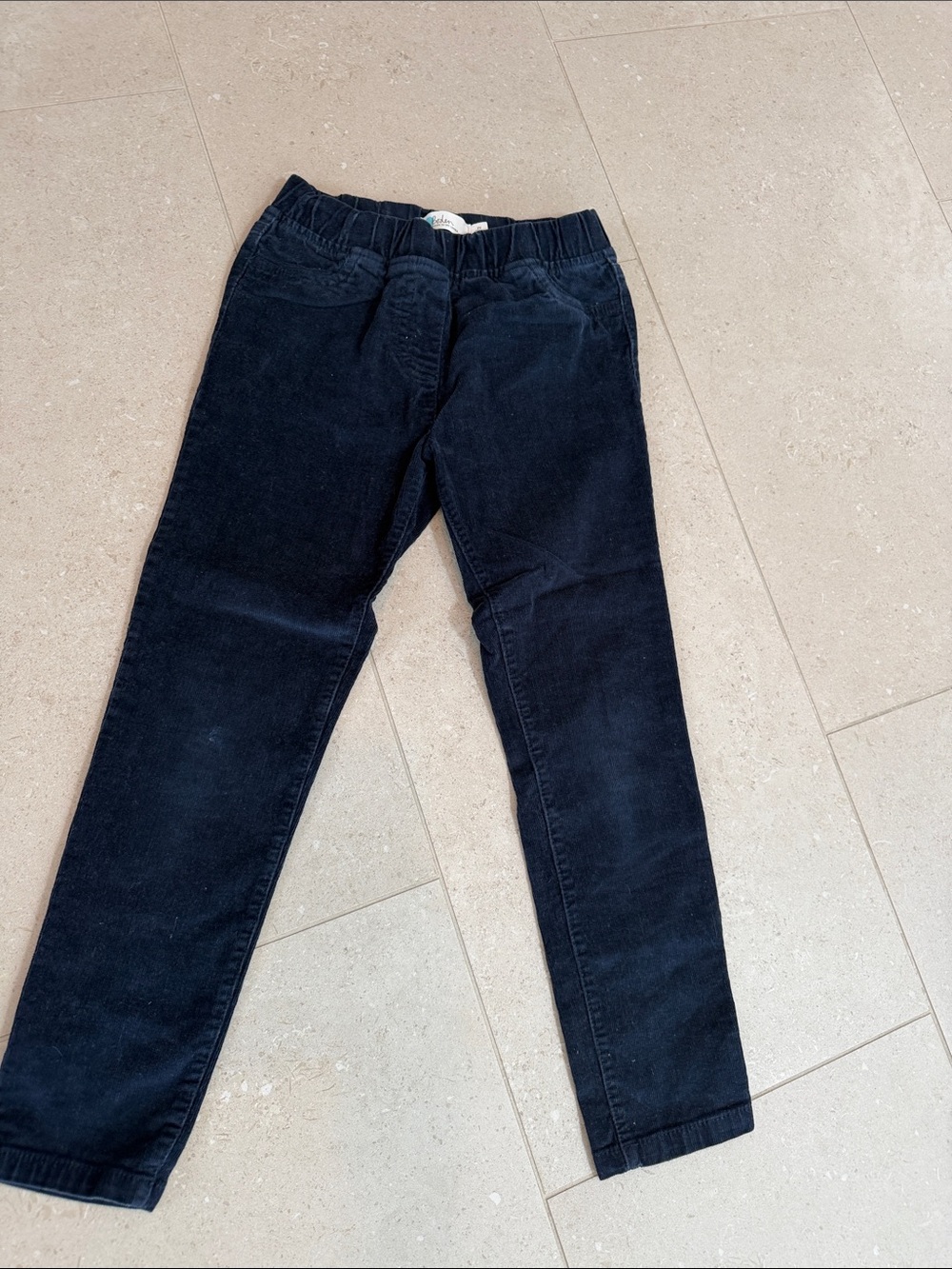 Mini Boden Kids Navy Corduroy Pants